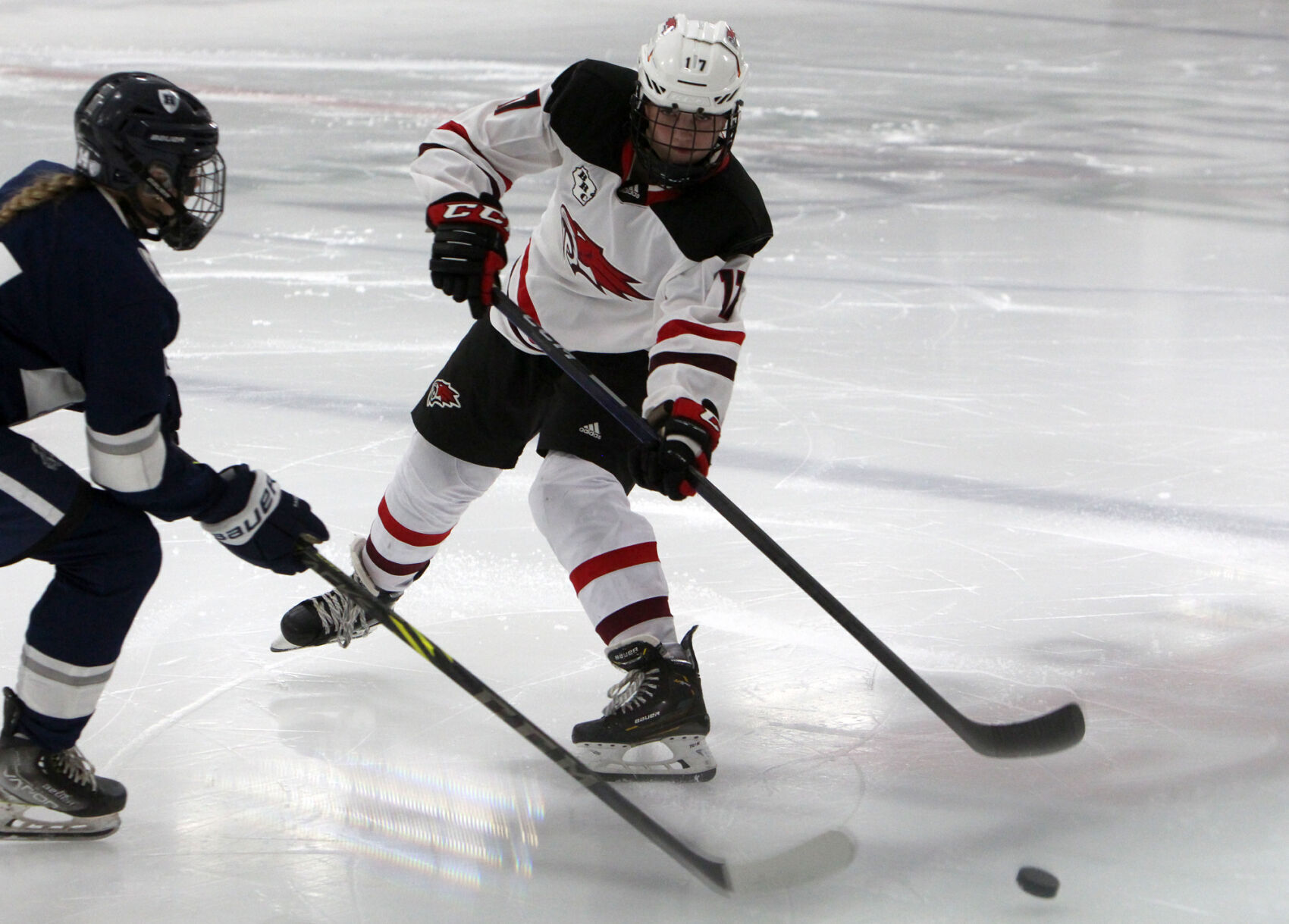 Hudson at Chippewa Falls/Menomonie girls hockey 1-17-23